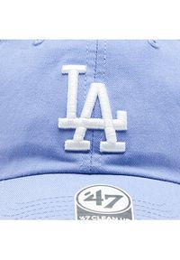 47 Brand Czapka z daszkiem MLB Los Angeles Dodgers '47 CLEAN UP B-RGW12GWS-LVB Fioletowy. Kolor: fioletowy. Materiał: materiał
