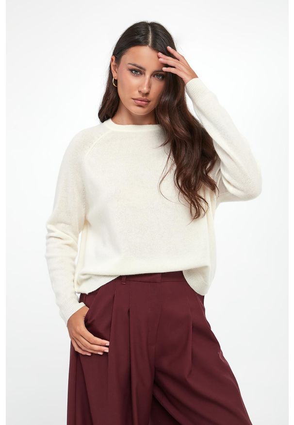 Marella - Sweter damski kaszmirowy Tesa MARELLA. Materiał: kaszmir