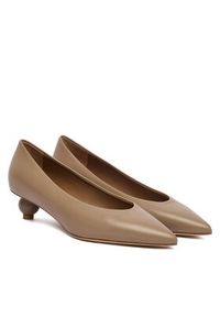 Weekend Max Mara Czółenka 2615521134600 Écru. Materiał: skóra #5