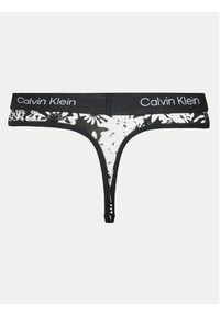 Calvin Klein Underwear Stringi 000QF7221E Czarny. Kolor: czarny. Materiał: bawełna #2