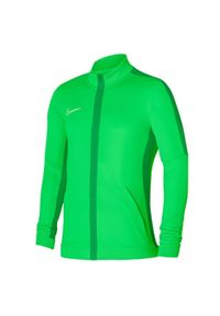 Nike - Męska Kurtka Dresowa. Kolor: zielony. Materiał: dresówka