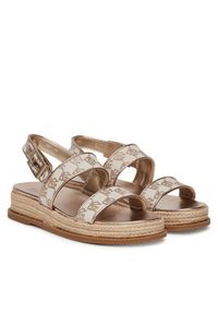 DKNY Espadryle Bernae K1598945 Beżowy. Kolor: beżowy. Materiał: materiał