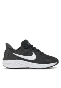 Nike Buty do biegania Star Runner 4 DX7615 001 Czarny. Kolor: czarny. Materiał: materiał