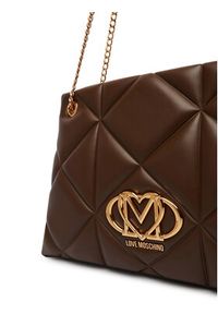 Love Moschino - LOVE MOSCHINO Torebka JC4040PP1PLC0300 Brązowy. Kolor: brązowy. Materiał: skórzane #4