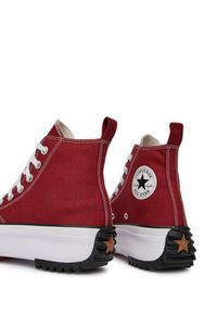 Converse Trampki Run Star Hike Platform A12598C Czerwony. Kolor: czerwony. Materiał: materiał. Obcas: na platformie