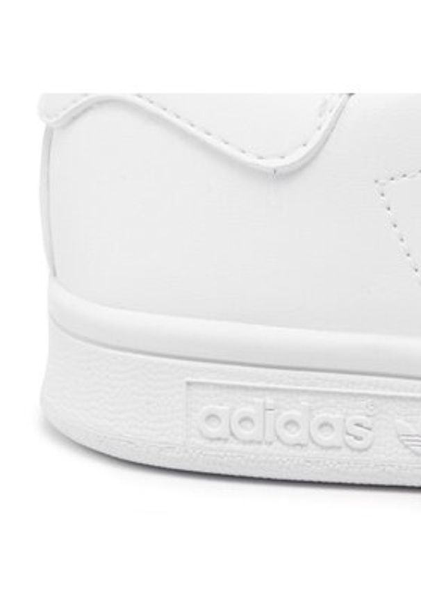 Adidas - adidas Sneakersy Stan Smith J FX7520 Biały. Kolor: biały. Materiał: skóra. Model: Adidas Stan Smith