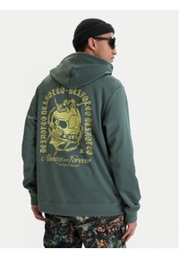 DC Shoes Bluza Twisted ADYFT03443 Zielony Regular Fit. Kolor: zielony. Materiał: syntetyk #1