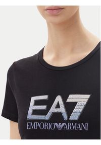 EA7 Emporio Armani T-Shirt 7W000183 AF10373 UC001 Czarny Regular Fit. Kolor: czarny. Materiał: bawełna #3