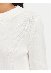Hugo - HUGO Sweter Saje 50564300 Kremowy Regular Fit. Kolor: kremowy. Materiał: bawełna #3