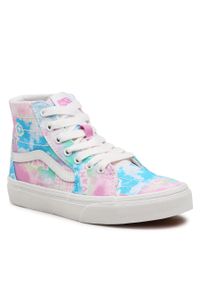 Sneakersy Vans Sk8-Hi Tapered VN0007PZ6GL1 Sunny Day Multi/True Whit. Kolor: różowy. Materiał: materiał. Model: Vans SK8 #1