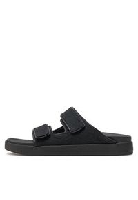 Calvin Klein Klapki Flat Adj Slide Mono Jacq HW0HW01955 Czarny. Kolor: czarny. Materiał: materiał #4