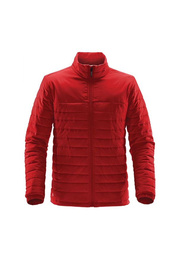 STORMTECH - Męska Kurtka Ocieplana Nautilus. Kolor: czerwony. Materiał: puch. Sport: turystyka piesza