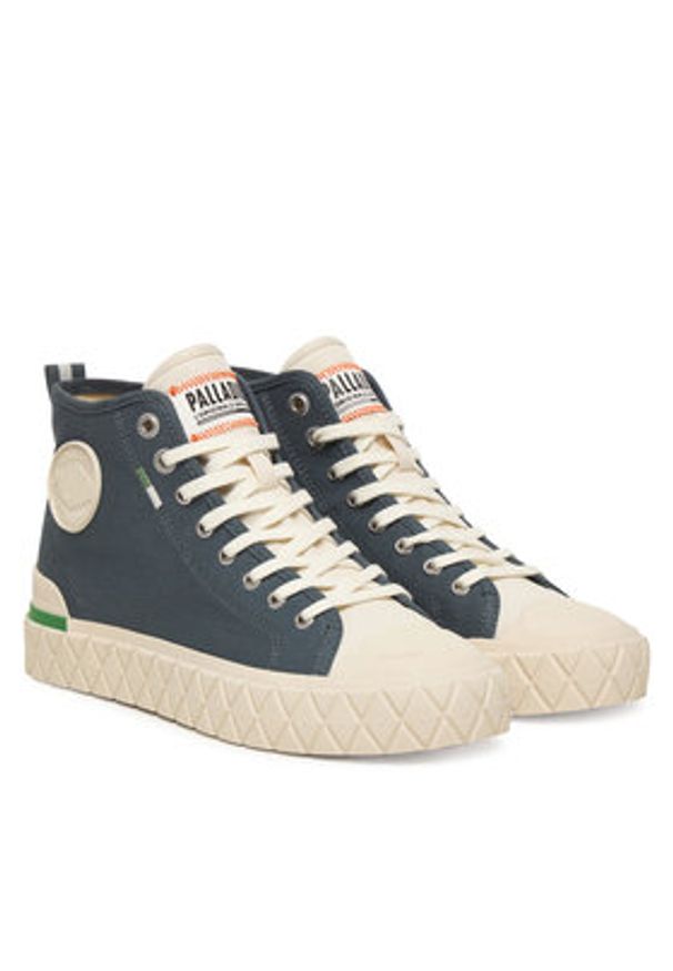 Palladium Trapery Palla Ace Chukka Organic 79142-427-M Niebieski. Kolor: niebieski. Materiał: materiał