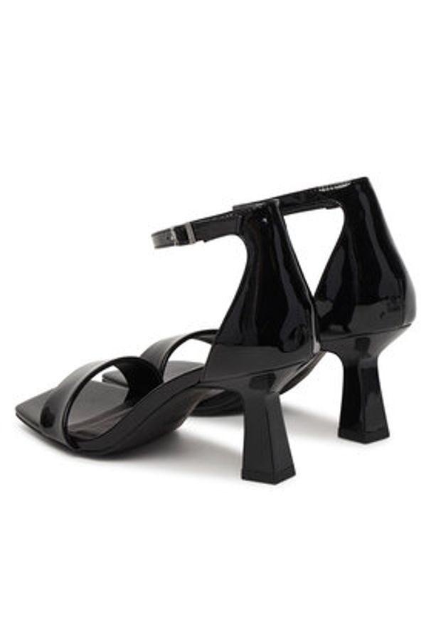 DKNY Sandały Krazz K2646937 Czarny. Kolor: czarny. Materiał: skóra