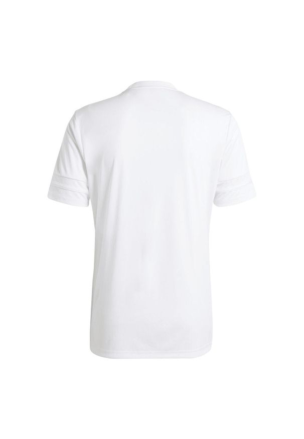 Adidas - Koszulka męska adidas Squadra 25. Kolor: biały. Materiał: poliester. Sport: piłka nożna