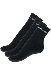 Head 3-pack krótkie skarpetki unisex, czarne, 35-38. Kolor: czarny. Sport: fitness #1