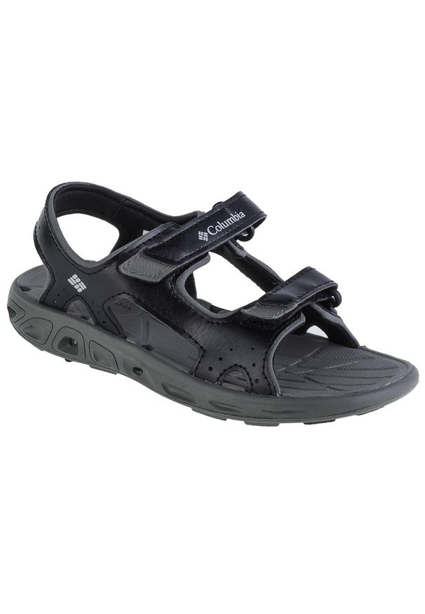 columbia - Sandały chłopięce, Columbia Youth Techsun Vent Sandal. Kolor: czarny. Materiał: tkanina, guma, materiał, syntetyk. Sport: turystyka piesza