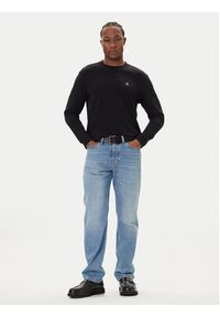 Calvin Klein Jeans Longsleeve Easy LV04RD247G Czarny Regular Fit. Kolor: czarny. Materiał: bawełna. Długość rękawa: długi rękaw #5