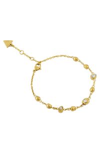 Guess Bransoletka JUBB05 183JW Złoty. Materiał: metalowe. Kolor: złoty #1