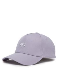 Armani Exchange Czapka z daszkiem 954112 CC571 UA047 Fioletowy. Kolor: fioletowy. Materiał: materiał, bawełna