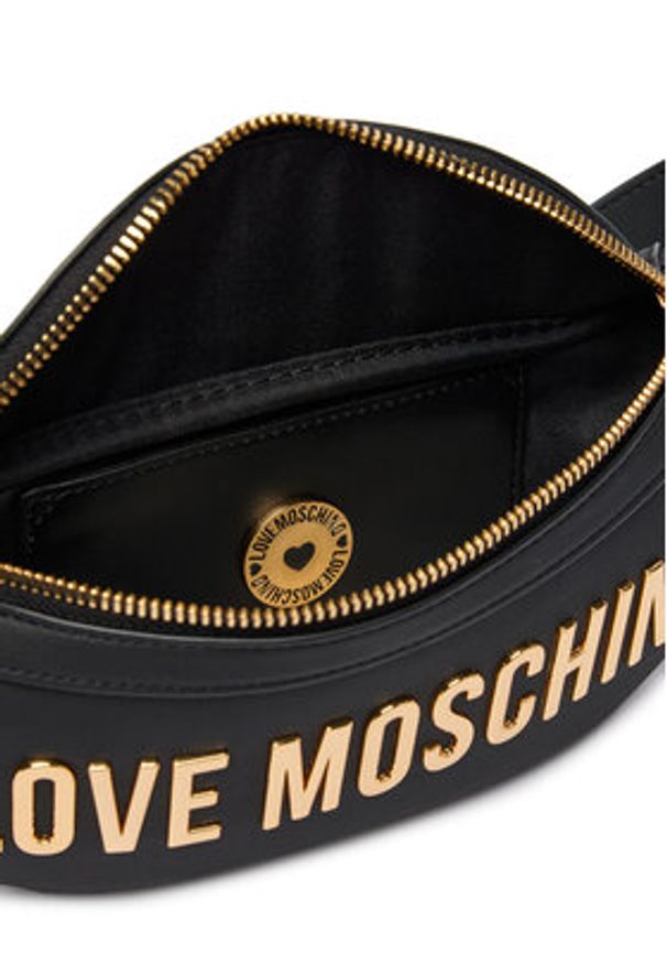 Love Moschino - LOVE MOSCHINO Nerka JC4195PP0OKD0000 Czarny. Kolor: czarny. Materiał: skóra