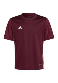 Adidas - Koszulka dla dzieci adidas Tabela 23 Jersey. Kolor: czerwony, biały, wielokolorowy. Materiał: syntetyk. Sport: piłka nożna