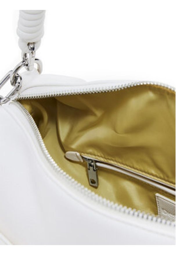 Desigual Torebka 25SAXPBE Biały. Kolor: biały. Materiał: skórzane