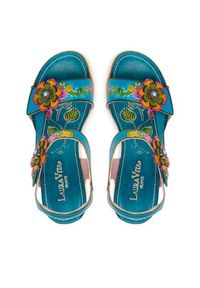 Laura Vita Sandały Bonito 36 Kolorowy. Materiał: skóra. Wzór: kolorowy #3