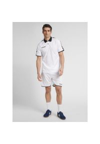 Hummel - Koszulka HUMMEL AUTHENTIC FUNCTIONAL POLO. Typ kołnierza: polo. Kolor: biały. Sport: piłka nożna