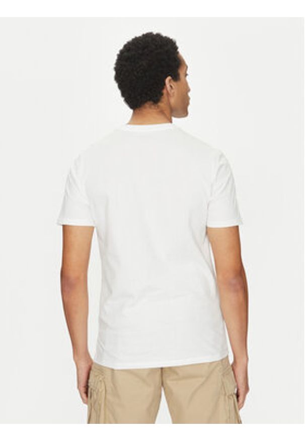 GAP - Gap T-Shirt 542246-01 Biały Regular Fit. Kolor: biały. Materiał: bawełna