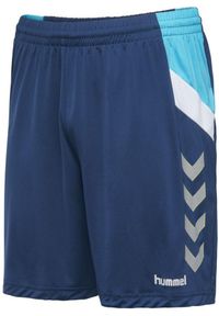 Hummel Tech Move Jersey Marine L Męskie Szorty - Komfort i Styl. Kolor: niebieski. Materiał: poliester. Sport: fitness