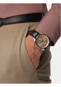 Casio Zegarek Edifice EFV-610EL-5AUEF Srebrny. Kolor: srebrny. Materiał: skóra #3