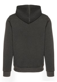Born2be - Ciemnoszara Rozpinana Bluza z Bawełną i Kapturem Typu Oversize Diosa. Okazja: na co dzień. Kolor: szary. Materiał: bawełna. Sezon: wiosna, jesień. Styl: klasyczny, casual