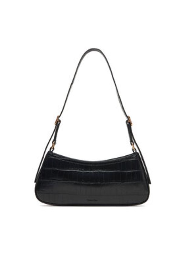 Calvin Klein Torebka LV04F3283G Czarny. Kolor: czarny. Materiał: skórzane