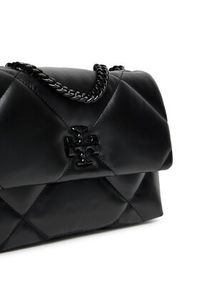 Tory Burch Torebka Kira Diamond 170620 Czarny. Kolor: czarny. Materiał: skórzane