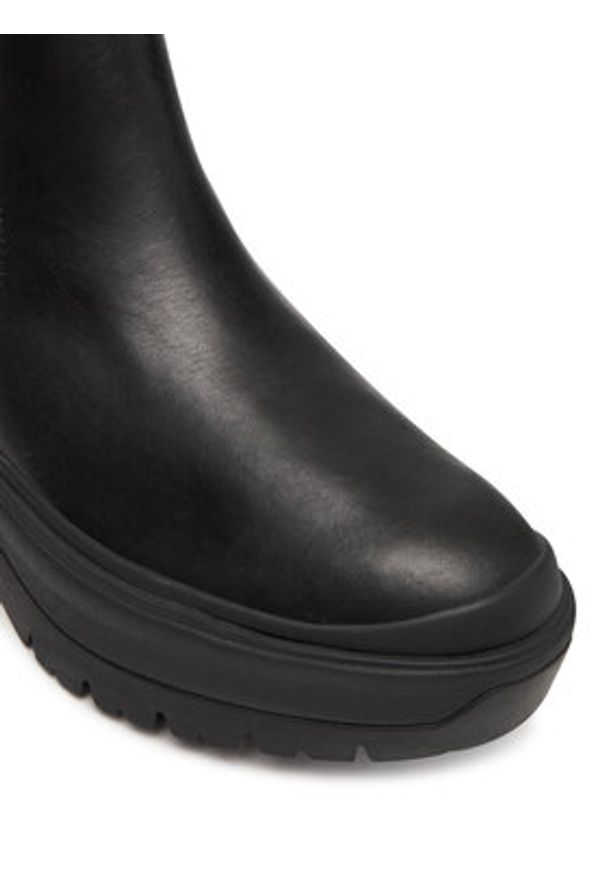 Timberland Sztyblety Roxie lane Mid TB0A28XMW021 Czarny. Kolor: czarny. Materiał: skóra