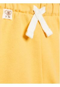 Zippy Spodnie dresowe ZNBAP0401 23001 Żółty Regular Fit. Kolor: żółty. Materiał: bawełna