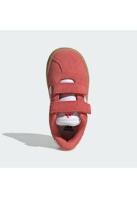 Adidas - Buty VL Court 3.0. Kolor: biały, czerwony, wielokolorowy. Sport: skateboard