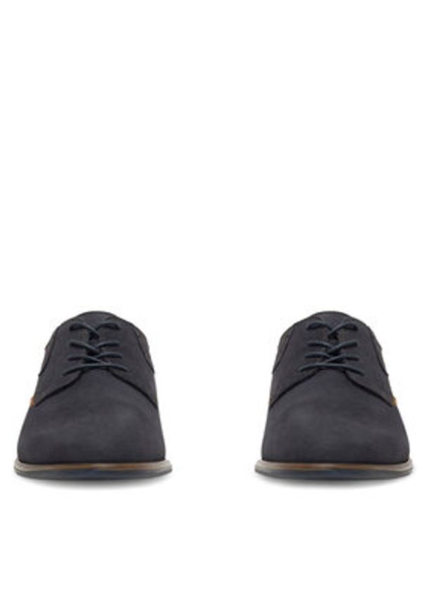 Lasocki Półbuty BRAZIL-35 MB Granatowy. Kolor: niebieski. Materiał: skóra, nubuk