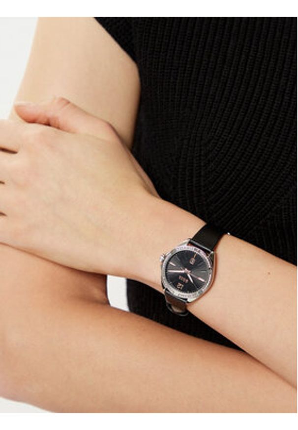 BOSS Zegarek 1502624 Czarny. Kolor: czarny