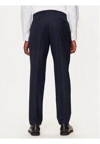 BOSS - Boss Garnitur 50528126 Granatowy Slim Fit. Kolor: niebieski. Materiał: wełna #4