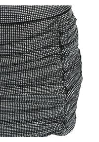 Pinko Spódnica Bel | 1B14H1 Y67T | Kobieta | Srebrny, Czarny. Kolor: czarny, srebrny, wielokolorowy. Materiał: poliester, elastan. Wzór: aplikacja