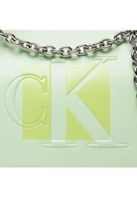 Calvin Klein Jeans Torebka Sculpted Shoulder Bag24 Chain K60K609767 Zielony. Kolor: zielony. Materiał: skórzane #11