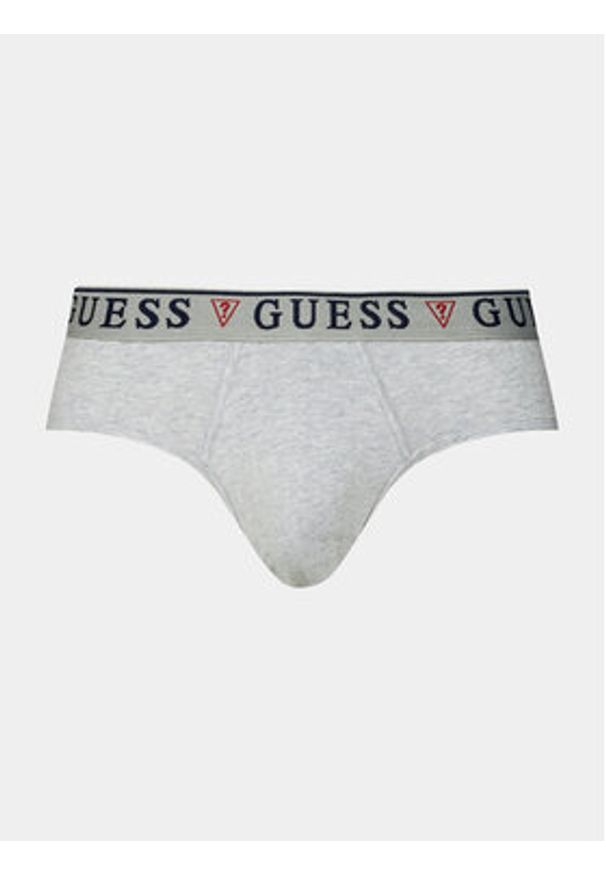 Guess Komplet 3 par slipów Brian U97G00 KCD31 Kolorowy. Materiał: bawełna. Wzór: kolorowy