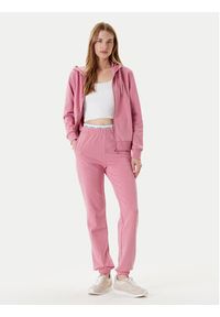Guess Bluza O5RQ01 KCO31 Różowy Regular Fit. Kolor: różowy. Materiał: bawełna #5