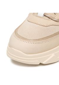 Steve Madden Sneakersy Pitty SM11001024-03002-100 Beżowy. Kolor: beżowy. Materiał: zamsz, skóra #3