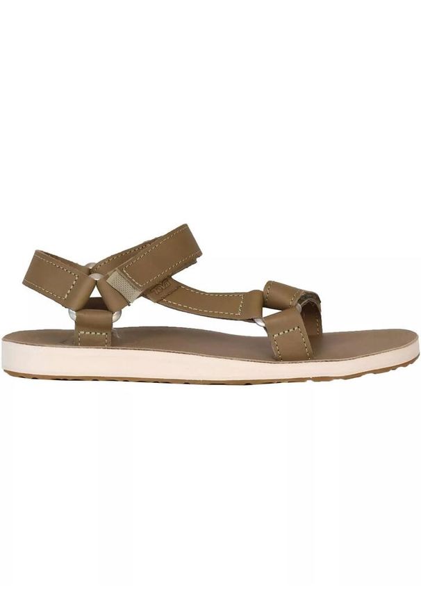 Sandały damskie Teva W'S Original Universal Leather. Kolor: zielony. Materiał: materiał. Sezon: lato