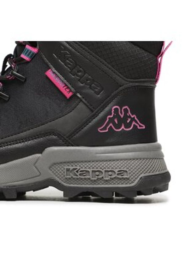 Kappa Trapery 243232 Czarny. Kolor: czarny. Materiał: materiał