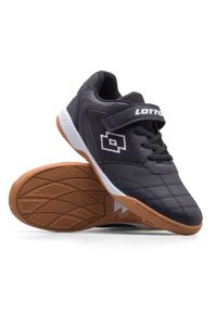 Buty halowe dla dzieci LOTTO WHIZZER K. Kolor: biały, wielokolorowy, czarny, brązowy