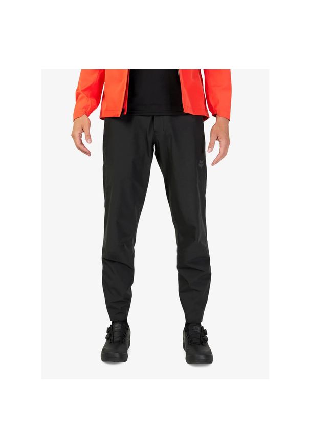 FOX - Spodnie rowerowe męskie Fox Ranger 2.5L Water Pant. Kolor: czarny. Sport: kolarstwo